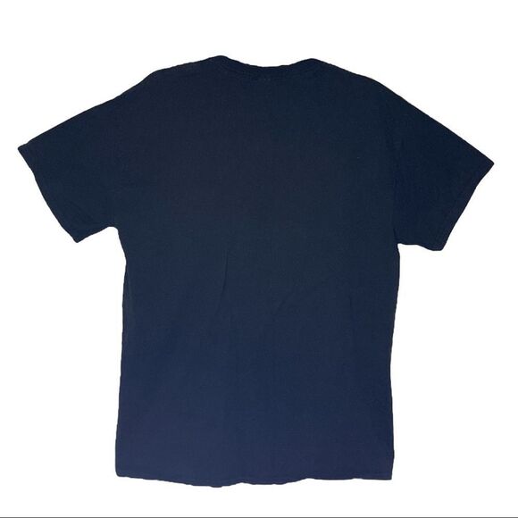 US Military Land of the Free Because of the Brave Gildan Mens Tee Size Large - Picture 2 of 16